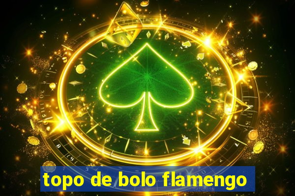 topo de bolo flamengo